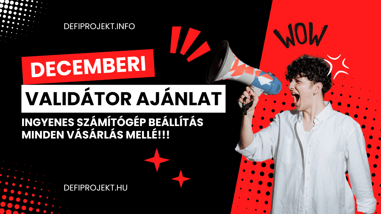 Decemberi Validátor ajánlat!